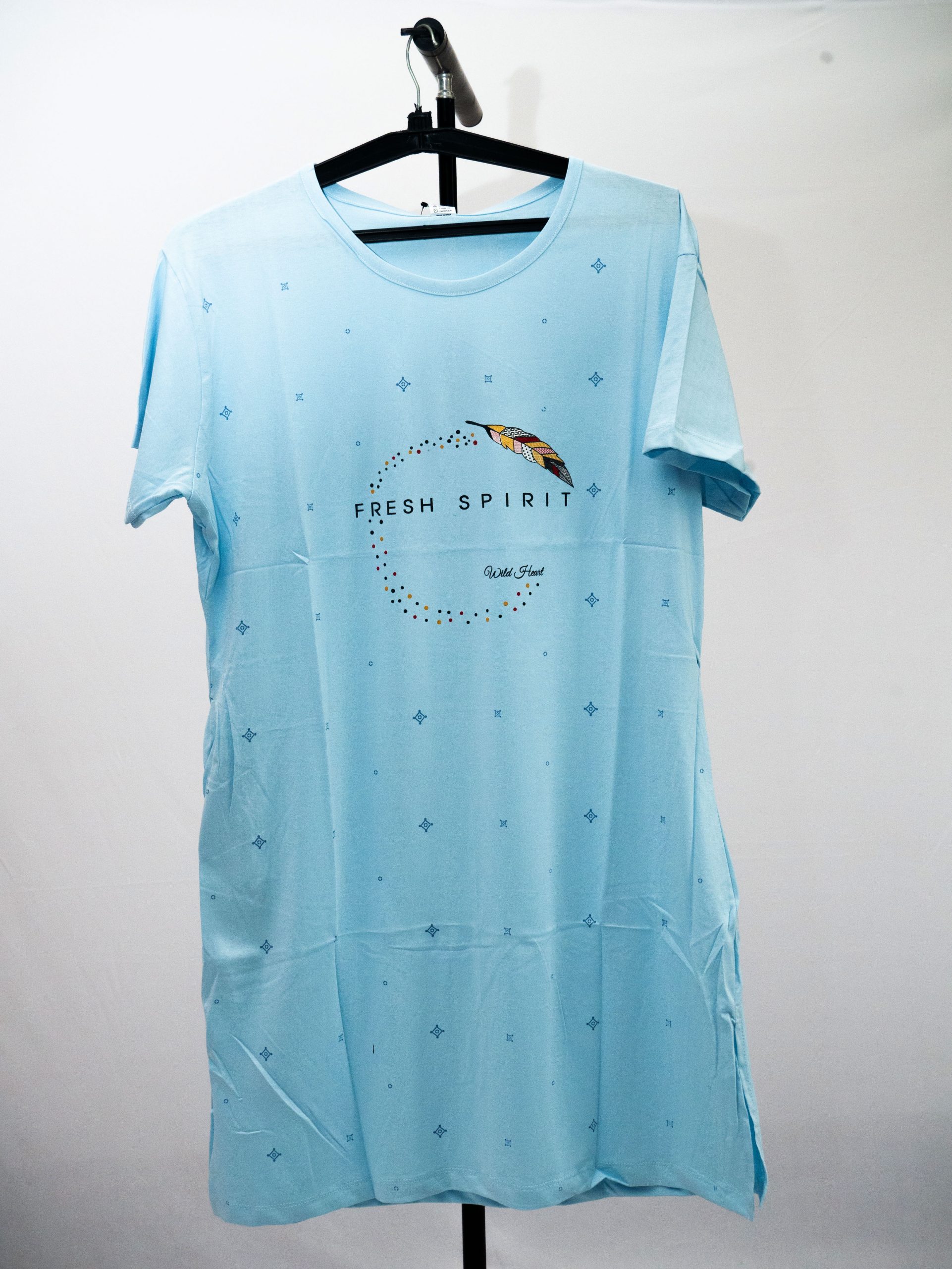 Women’s Long T-Shirt – blue