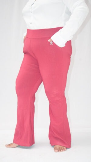 Stretchable Flared Bottom Trouser