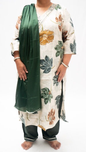 Floral Print Salwar Kurta set