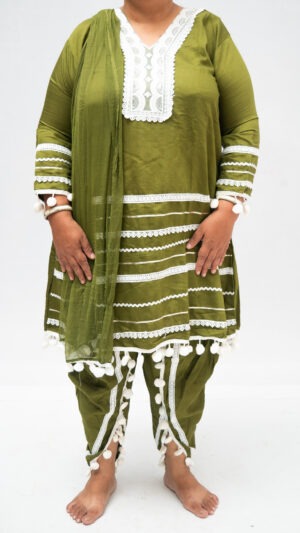 Dhoti Style Salwar Kurta set